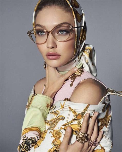 gigi hadid versace eyeglasses|gigi hadid versace dress price.